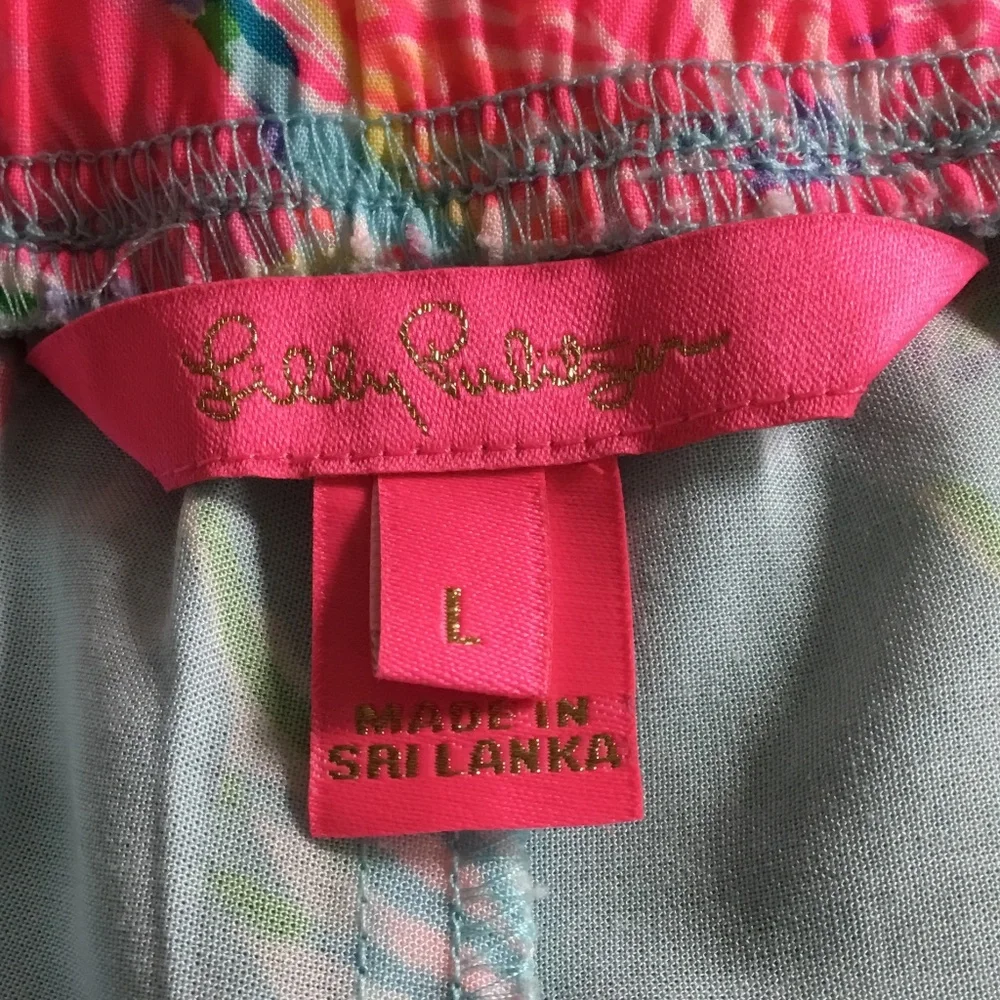 Lilly Pulitzer Colorful Wide Leg Pants - Picture 11 of 16